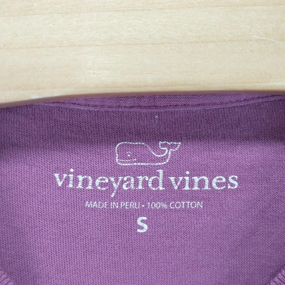 Vineyard Vines Men's Orange Beach Alabama Graphic T-Shirt Purple Small Pocket - Picture 11 of 14
